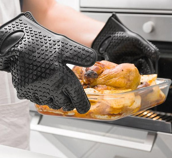 InnovaGoods Fleischkrallen mit Handschuhen und Pinsel