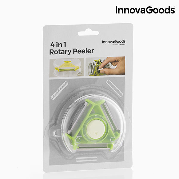 InnovaGoods 4 in 1 Rollschneider und Schäler