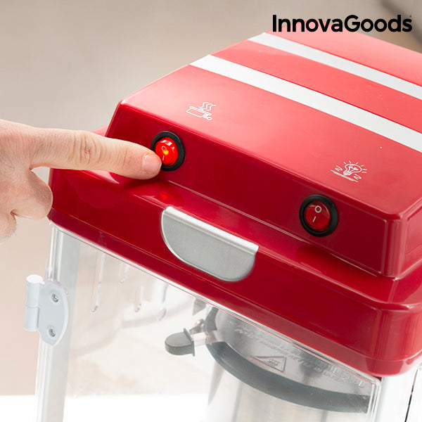 InnovaGoods Tasty Pop Times Popcornmaschine 310W Rot