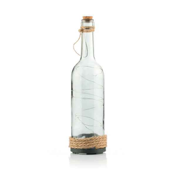 Dekorative Glasflasche mit LED