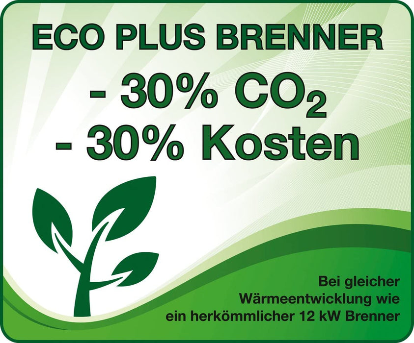 Terrassenheizer Gas Elegance, Gas Heizstrahler, Heizpilz mit stufenloser Regulierung, Eco Plus Brenner, Transporträder, Umkippsicherung - Terrassen Heizung - Heizschwammerl