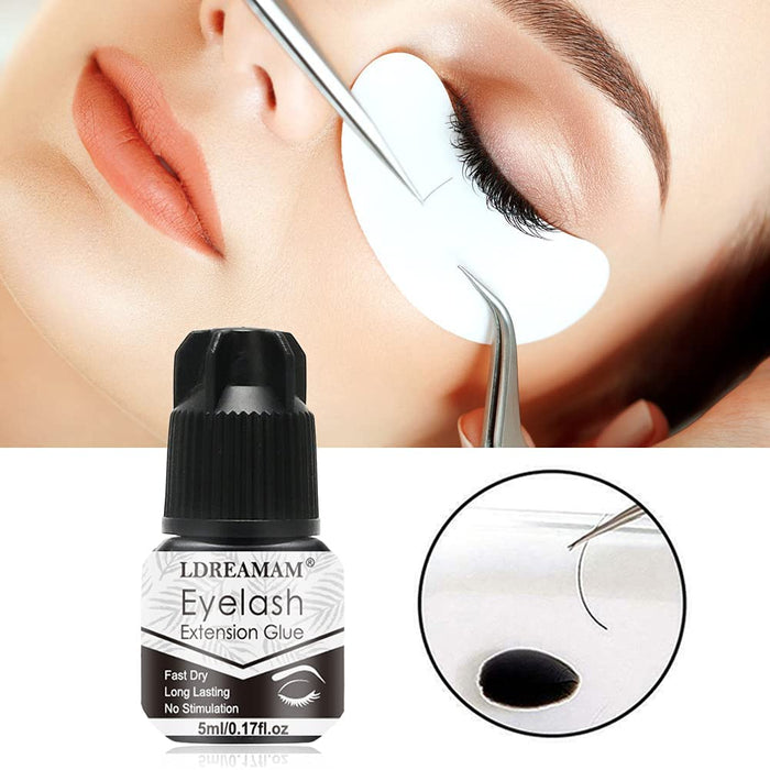 Wimpernkleber, Wimperverlängerung, Lashes Adhesive, Eyelash glue, Super Quick Dry Wimpern-Kleber, Eyelash Extension Glue, Trocknungszeit 1-2 Sek