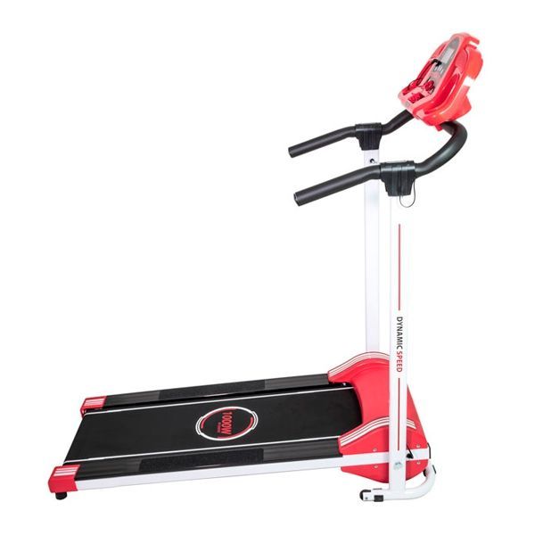 Laufband Laufband RunnerFit Step Red 10 km/h 1000W Hometrainer - Sport ohne Fitnessstudio - Heimtrainer Laufband