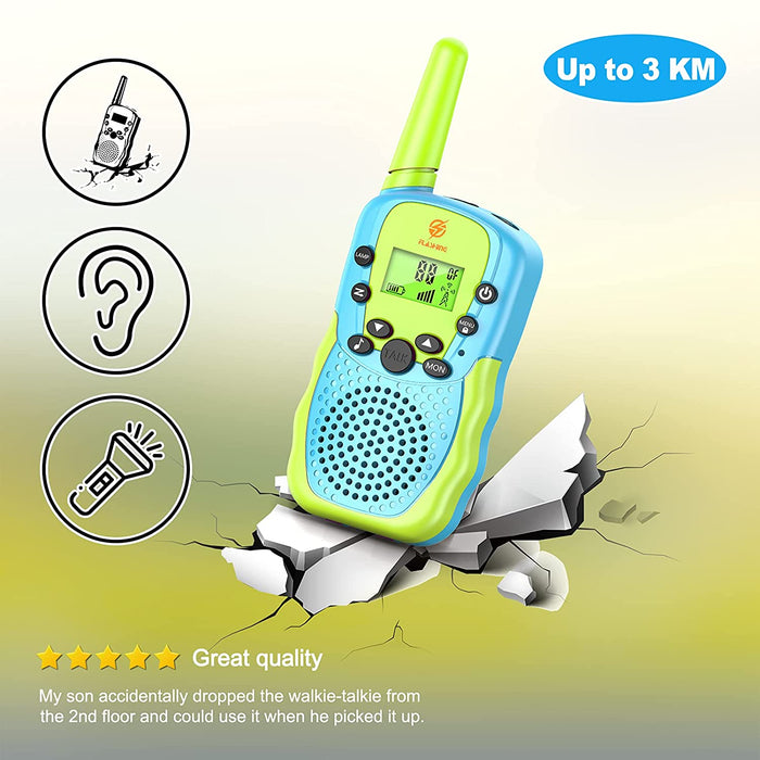 Walky Talky Kinder, Geschenk Junge 3 4 5 6 7 8 Jahre Spielzeug Mädchen 3-12 Jahre Walki Talki Spielzeug für Draußen Walkie-Talkie Kleine Geschenke