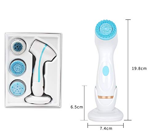 Silikon-Gesichtsreinigungsbürste, Peeling- und Mitesser-Reinigungsporen, Elektrische USB-Reinigungsbürste