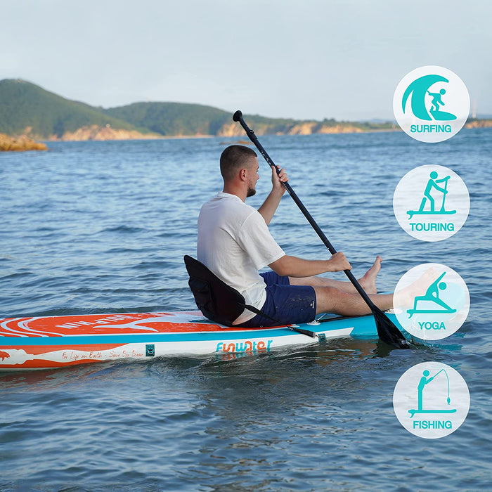 Sailor Inflatable Stand Up Paddle Board 305*78cm SUP Board Complete Accessories Adjustable Paddleboard, Pump, ISUP Travel Backpack