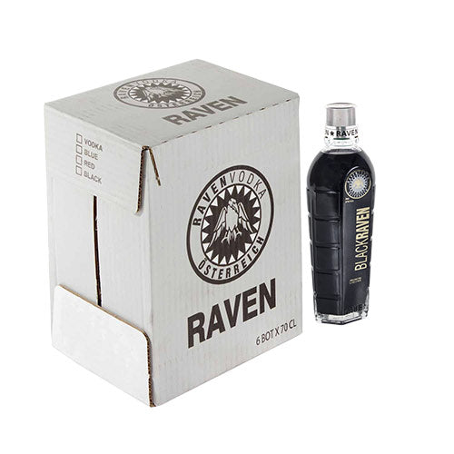 Black Raven Schwarzer Wodka